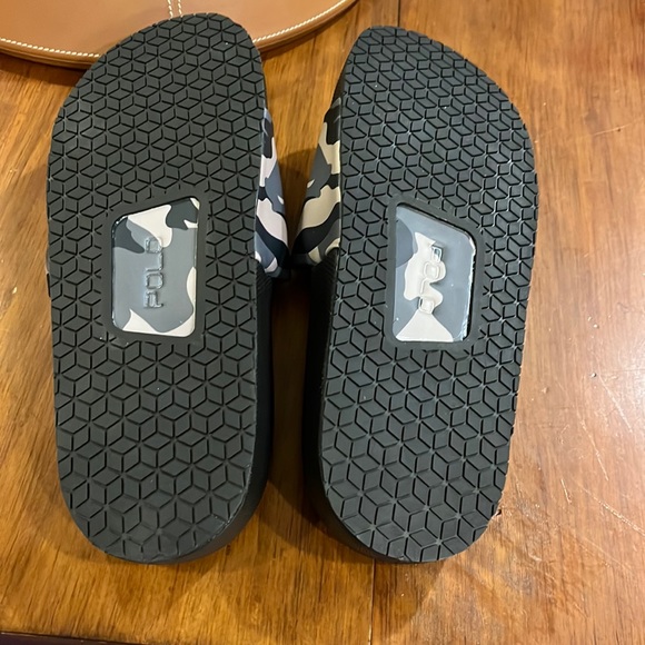 Polo Ralph Lauren Cayson Camo Skull black Slides Sandals Shoes new Mens Sizes - Picture 11 of 14